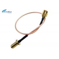 China 50ohm Antenna RF Cable Assemblies SMA Male Straight Plug Data Transmission for sale