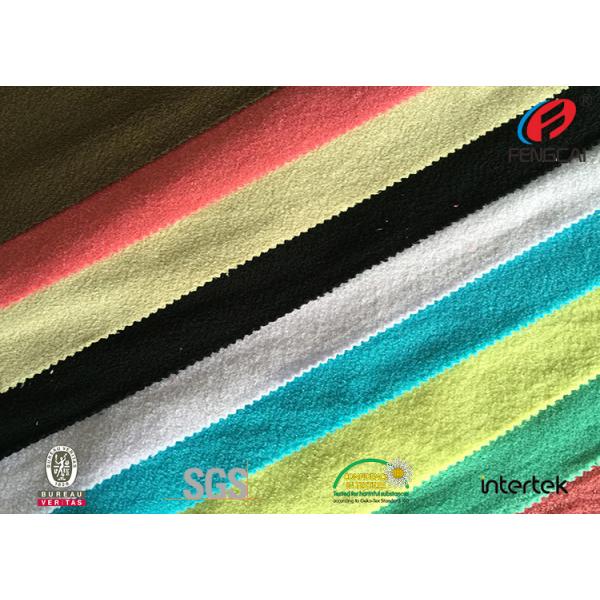Quality Eco-friendly Printed Brushed Knit Polyester Velvet Fabric Export Orders For for sale