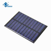 China 0.5W China Manufacturer 5.5V Mini Epoxy Solar Panel ZW-8156 Strip Solar Photovoltaic Panel factory