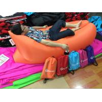 China Inflatable sleeping bag, Air Filling Banana Sleeping Bag, inflatable sleeping lay bag Lamz factory