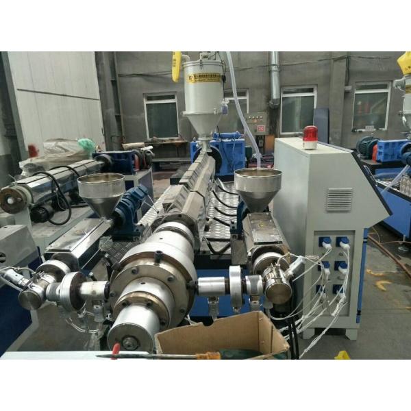 Quality Automatic Plastic Pipe Extrusion Line Single Screw High Speed for sale