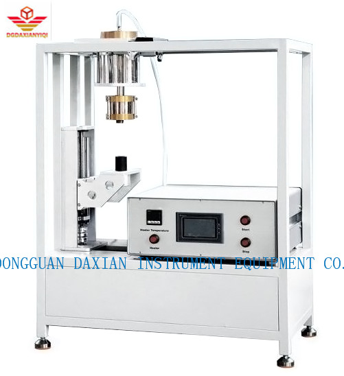 Quality ISO 12127-2-2007 Fire Retardant Testing Machine Protective Clothing Contact Heat Transimmision Tester for sale
