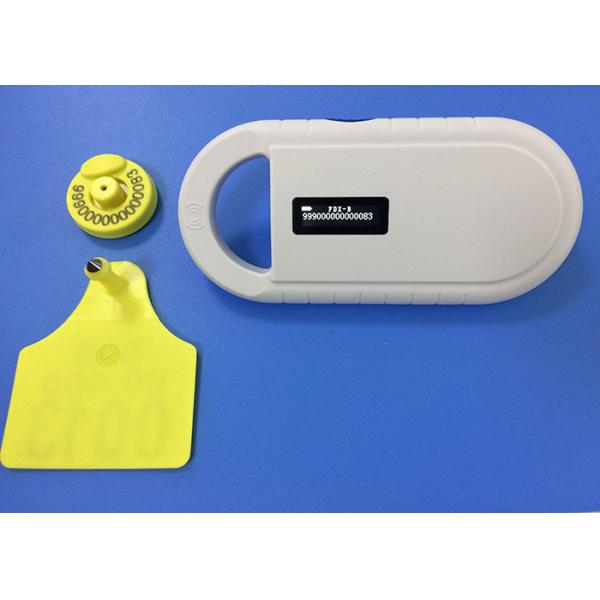 Quality Handheld RFID Microchip Scanner For Dogs , 134.2khz Universal Microchip Reader for sale