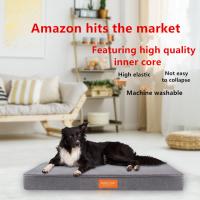 China Amazon Hot Dog Mattress Removable And Washable Dog Cushion Best Dog Mattress factory