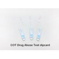 China Cotinine Drug Abuse Test Kit Easy Operation , Urine Test Strips For Drugs  factory