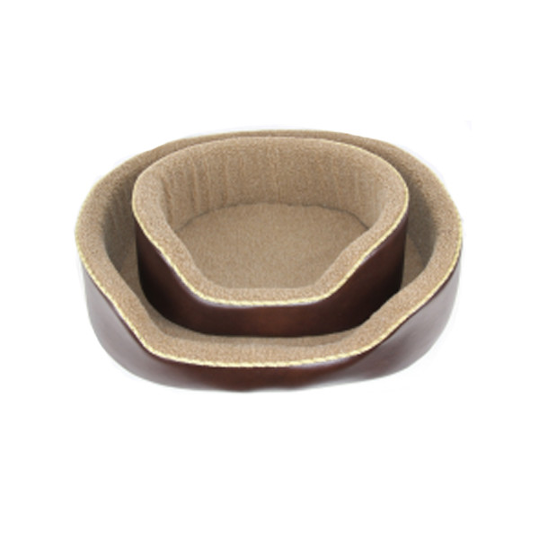 Quality Thick Pet Den Bed / Unique Dog Beds Thickened Brushed Fabric Material for sale