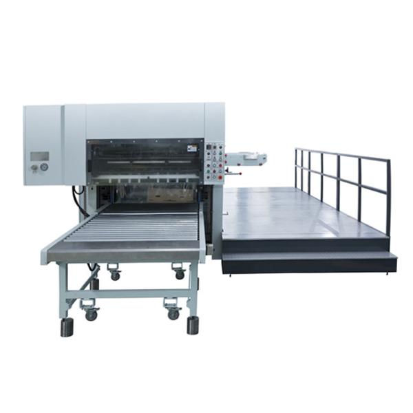 Quality Flatbed Creasing Corrugated Carton Die Cutting Machine for sale