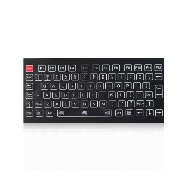 Quality Compact Format Industrial Membrane Keyboard With Metal Dome Key Switch Technology for sale