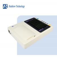 China Portable Type 7 Inch Medical ECG Machine With Interpretation For Ward factory