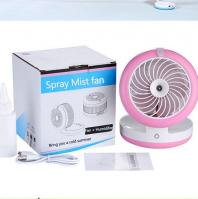 China Strong Wind Portable Rechargeable Fan Emergency Charging Power Bank 80ml Capacity factory