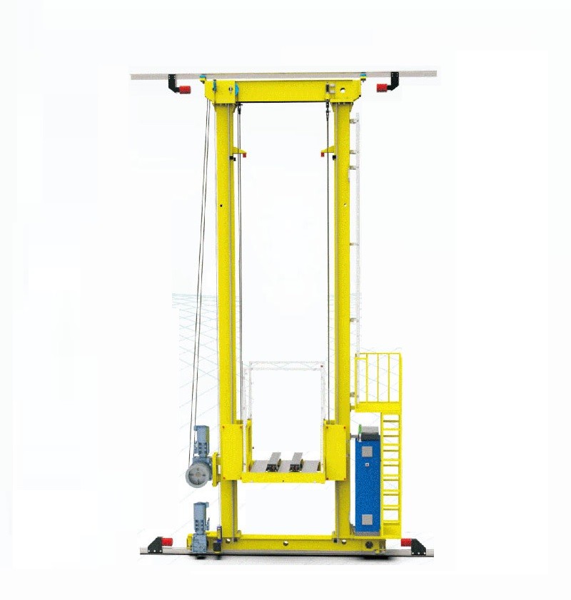 China Double Column ASRS Pallet Stacker For Automatic Racking System factory