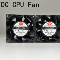 China UL DC Computer Fan AWG26 Lead Wire Ball Bearing / Sleeve Bearing CPU Fan DC factory