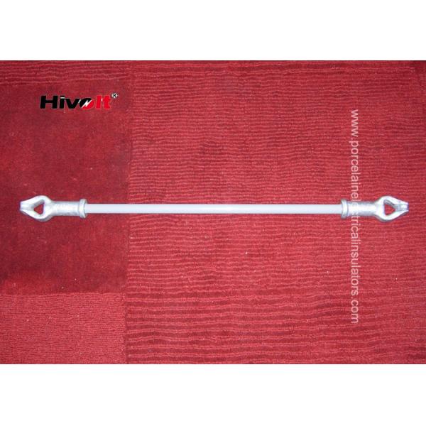 Quality Electrical Composite Long Rod Insulator / Fiberglass Guy Strain Insulator HFS-35/70 for sale