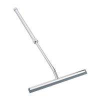 china Extension Long Handle Stainless Steel Glass Squeegee with Ajustable Knob