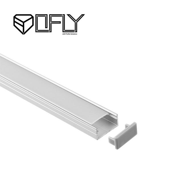 Quality Surface Mounted LED Profile 18*8mm LED Alu Profile Aluminium Extrusion Profiles for sale