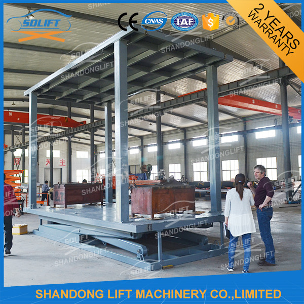 Quality 3T Double Deck Car Parking System 2 Car Stacker for Private Villa Double Car for sale