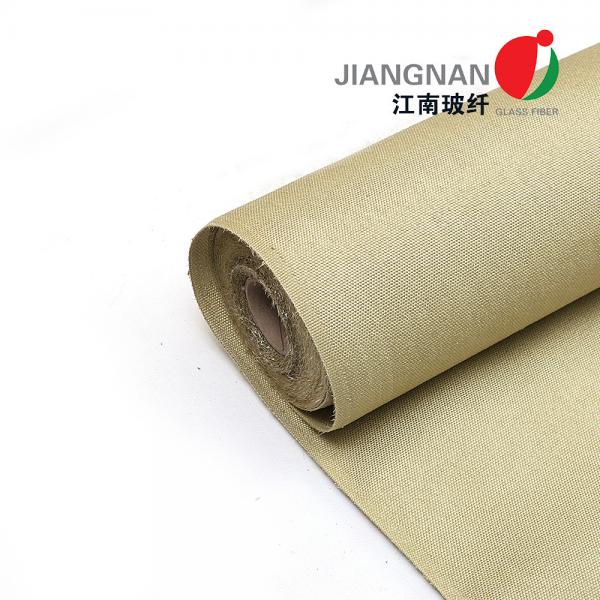 Quality Vermiculite Coated Fiberglass Cloth High Temperature Resistance Thermal for sale