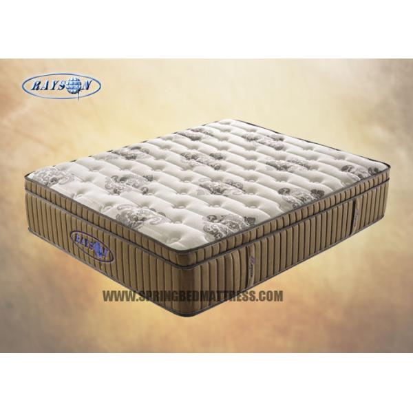 Quality Comfortable Euro Top Compressed BS7177 Mattress With Bamboo Fabric for sale