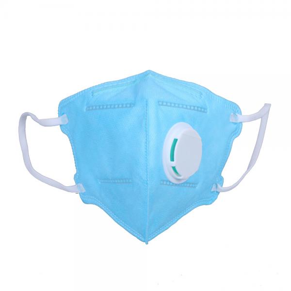 Quality Blue Color Folding FFP2 Mask Mask Anti Dust Non Woven Fabric Mask for sale