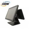 China Double Screen All In One Touchscreen Pos Terminal 15 Inch I5 Aluminum Alloy Base factory