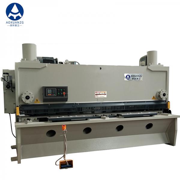 Quality ISO9001 Hydraulic Guillotine Shearing Machine QC12K-8*3200 Electric Metal Shears 12times/Min for sale