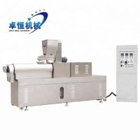 China 1500 KG Corn Flour Extrusion Flex Instant Puff Crunch Cereal Snacks Food Production Line factory