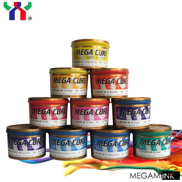 Quality Vivid Spot Color UV Offset Ink 1 Kg Can High Speed Pantone Printing Ink for sale