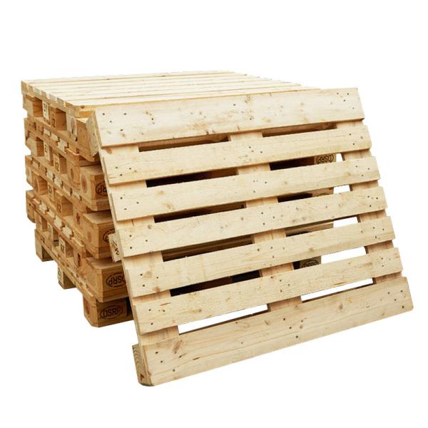 Quality Wholesale european empty transparent pallets euro pallets wooden for sale for sale