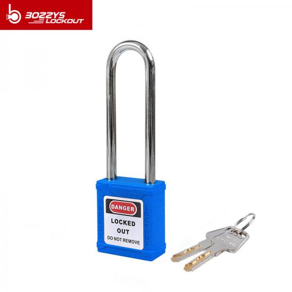 Quality 76MM Steel Shackle Safety Lockout Padlocks ISO9001 Certification For Industrial for sale