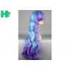 China Colorful Curly Natural Looking Synthetic Wigs Women Non Flammable factory