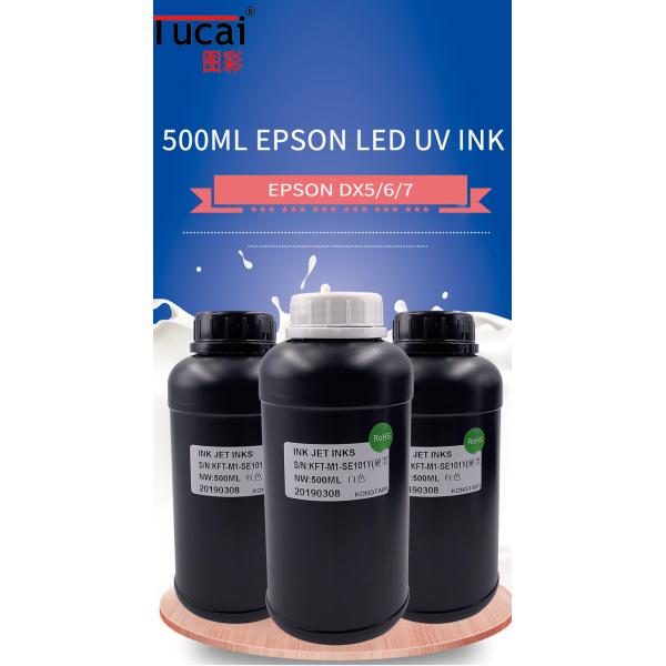 Quality 500ml Taiwan Ink Uv Led Ink For DX5 DX6 DX7 Epson Printhead for sale