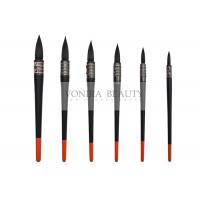 China Wooden Handle Watercolor Acrylic Paint Art Brushes Top Class Quality Squirrel Hair factory