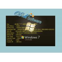 Quality 100 % Working Windows 7 Pro Oem Key Fast Delivery No Language Limited for sale