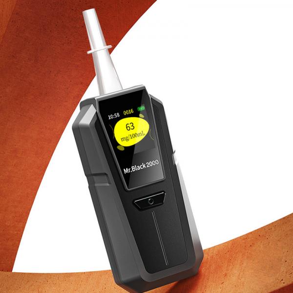 Quality Mr Black 2000 Semiconductor Breathalyzer Intuitive Effective Detection Home BAC Testers for sale