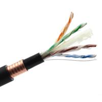 China PE Double Jacket UTP FTP Waterproof Outdoor Cat5e Cat6 Cable With Armored factory