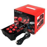 China Wholesale Price 4-in-1 Retro Arcade Station USB Wired Rocker Fighting Stick Game Joystick Controller For Android TV Games factory