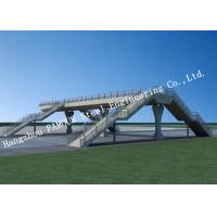 China Modern Structure Prefab Pedestrian Bridge Temporary Use European Standard factory