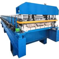 China 1220mm Coil Width Tr4 Roof Sheet Rolling Machine Steel Profile Making factory