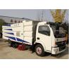 China Dongfeng Road Sweeper Truck / Road Cleaning Truck With Cummins Engine factory
