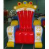 China Ce Certificated Inflatable King Chair Sofa Furniture For Rental factory