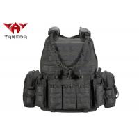 China Molle Tactical Protection Military Bullet Proof Vest Combat Training Vest With Plate Carrier factory
