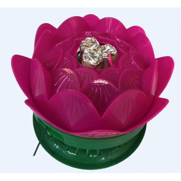 Quality Beautiful Ground Spinning Lotus Fireworks / Birthday Toys Fireworks for sale