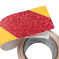 China 50mm X 5m PVC Frosted Anti Slip Tape For Stair Safety In Red Yellow factory