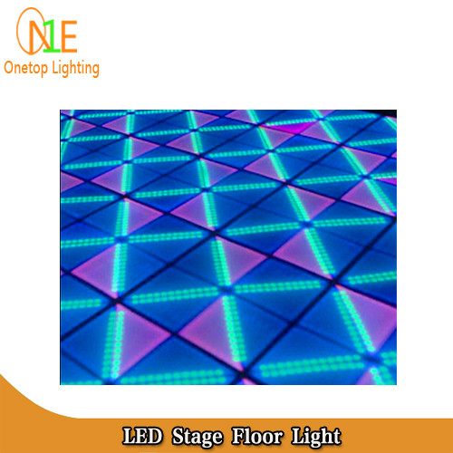 China DJ Light professional 840pcs 5mm colorful led dance floor stage foot lighting for sale