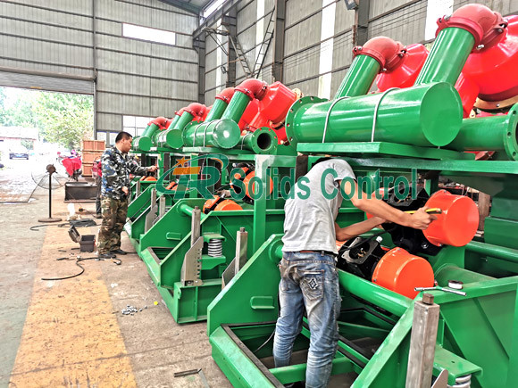 Quality Api Drilling Fluid High Capacity Mud Cleaner Trzs752 Bottom Shaker Good Performance for sale