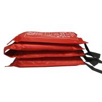 China 1*1 1.2*1.2 Fiber Glass Fire Blanket For Heat And Flame Protection factory
