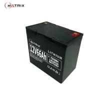 Quality 12V 66Ah Lithium Iron Phosphate Battery LiFePO4 Rechargeable Battery Packs For for sale