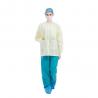 China OEM Hospital Scrub Suit , Disposable Dental Lab Jackets Knit Collar factory