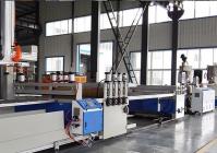 China WPC Plastic Panel Board Production Line 380V 50HZ PVC Foam Board Extrusion Machine factory