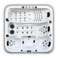 Quality Luxury Garden 4 People Massage Hot Tub Spa Whirlpool Bathtub With Bluetooth for sale
